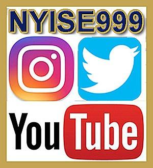 Follow us on YouTube, Twitter and Instagram using NYISE999