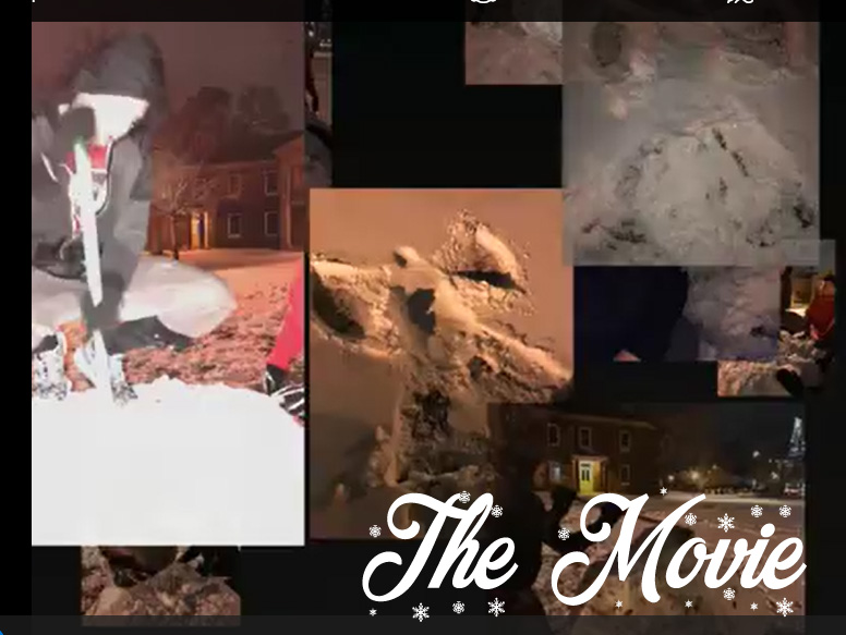 Building a snowman - The movie