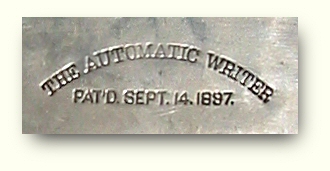 Closeup of nameplate