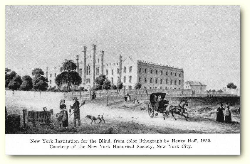 The introduction of Croton water and the connection with the sewer were events recorded in  the Annual Report of 1850. A reports states "the south privy has been filled up, and  connection made with the sewer...it was deemed advisable to connect only one privy  at first, to ascertain if its contents would be discharged into the sewer in 8th Avenue  without becoming obstructed".