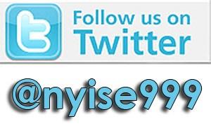 Follow us on twitter nyise999