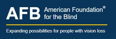 link to The American Foundation for the Blind (AFB) 