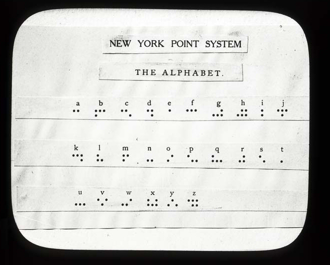 The New York Point Alphabet